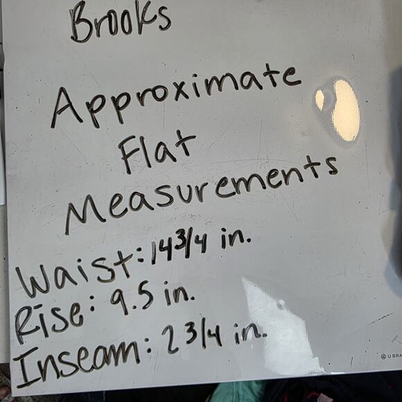 Brooks Blue Yellow Sporty Fitness Outdoor Sherpa 3" Split Shorts Size Small - Picture 7 of 7